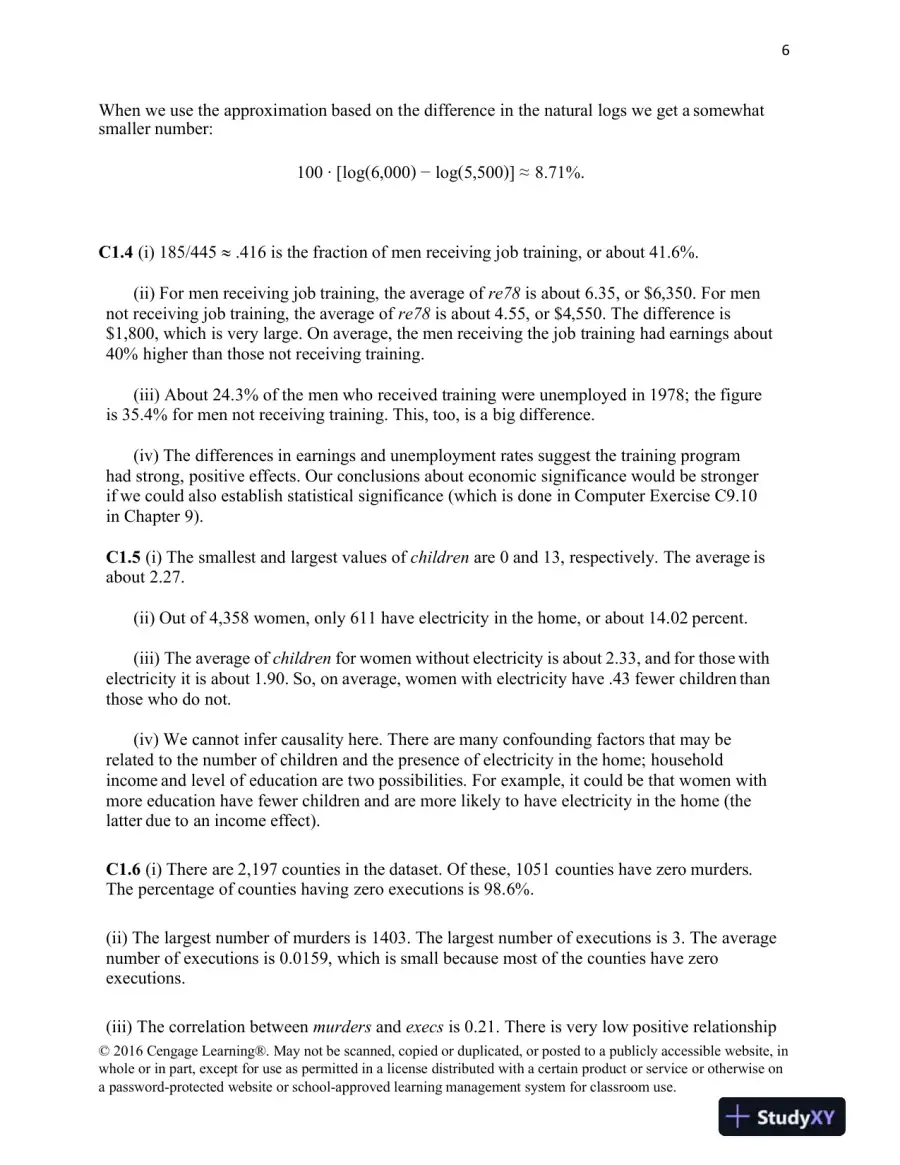 Class Notes for Introductory Econometrics: A Modern Approach , 7th Edition, page 7