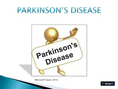 Parkinson�s Disease - Page 1 preview image
