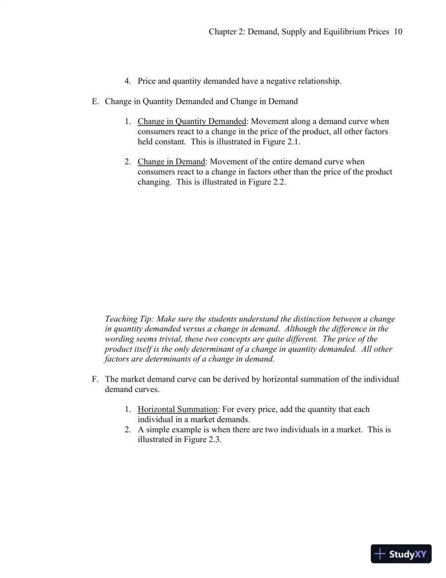 Class Notes for Economics for Managers, 3rd Edition, page 11