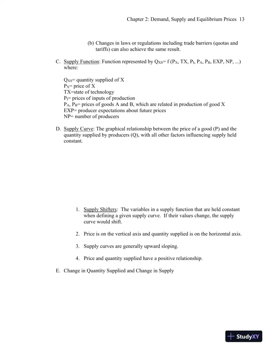 Class Notes for Economics for Managers, 3rd Edition, page 14