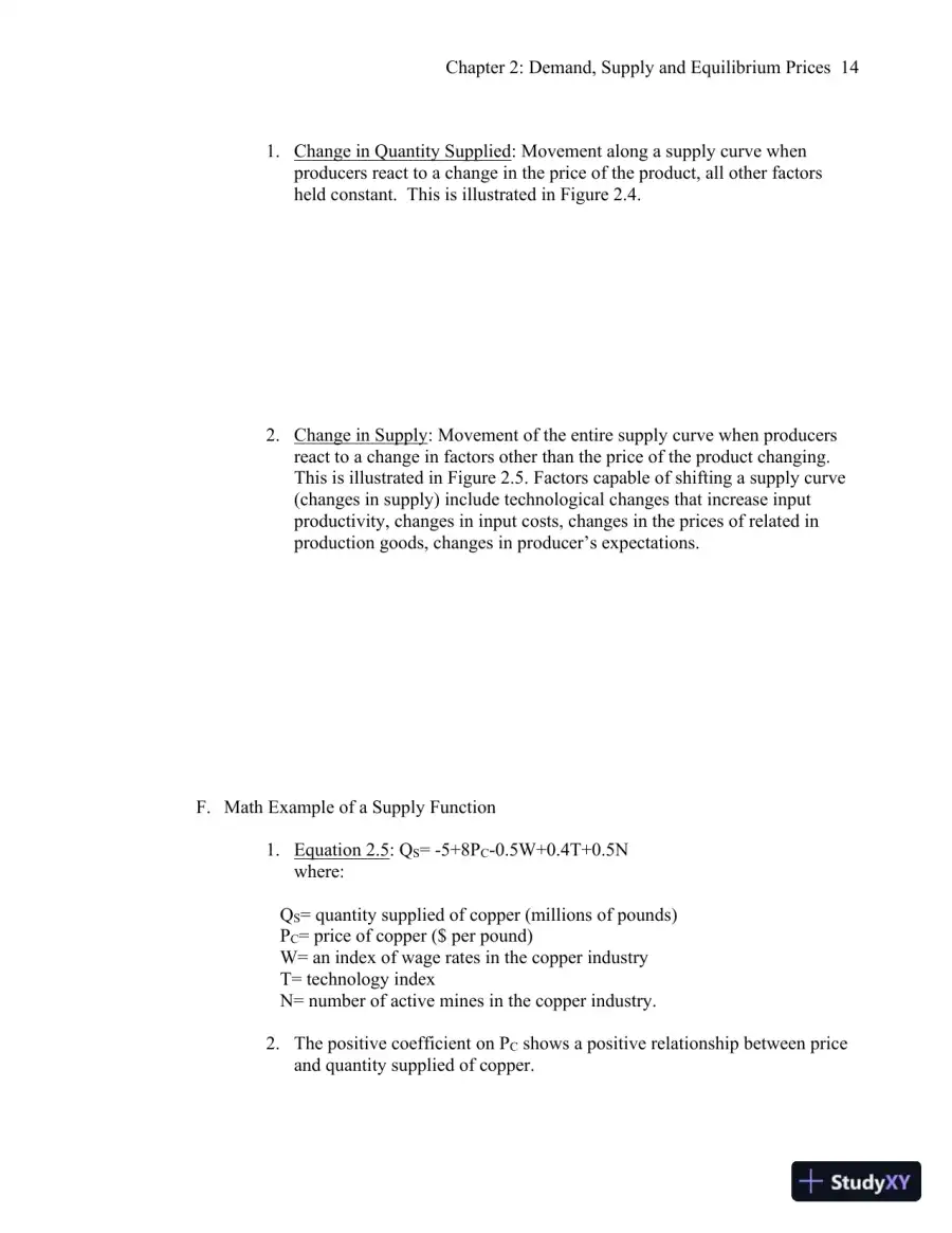 Class Notes for Economics for Managers, 3rd Edition, page 15