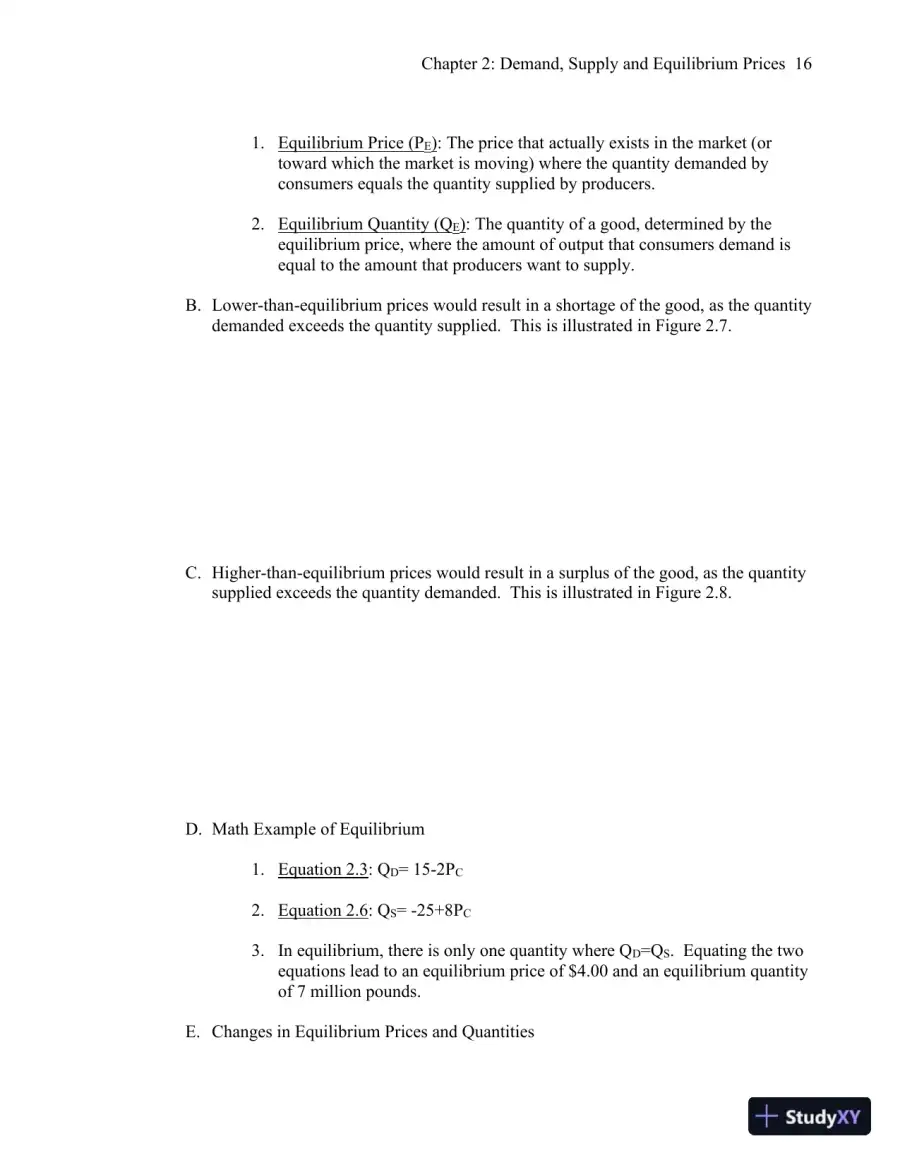 Class Notes for Economics for Managers, 3rd Edition, page 17