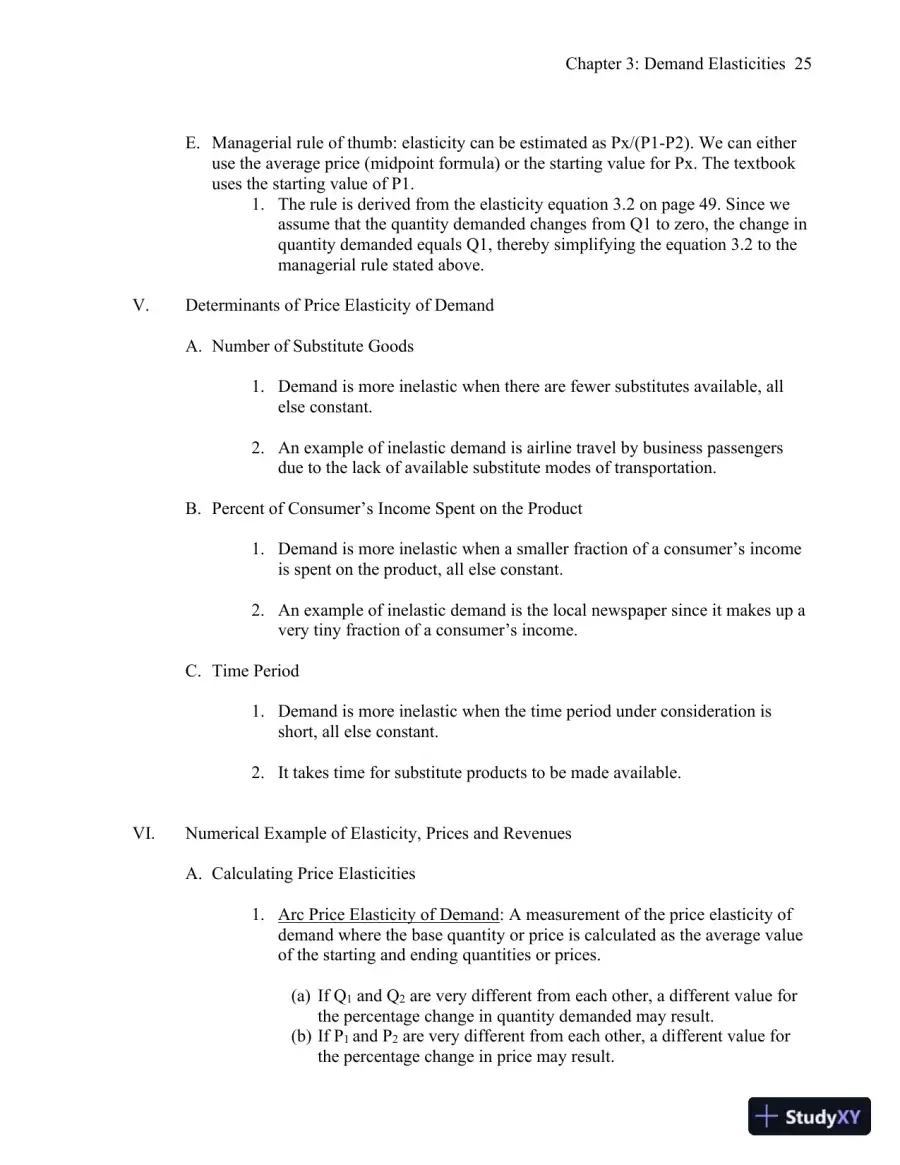 Class Notes for Economics for Managers, 3rd Edition, page 26