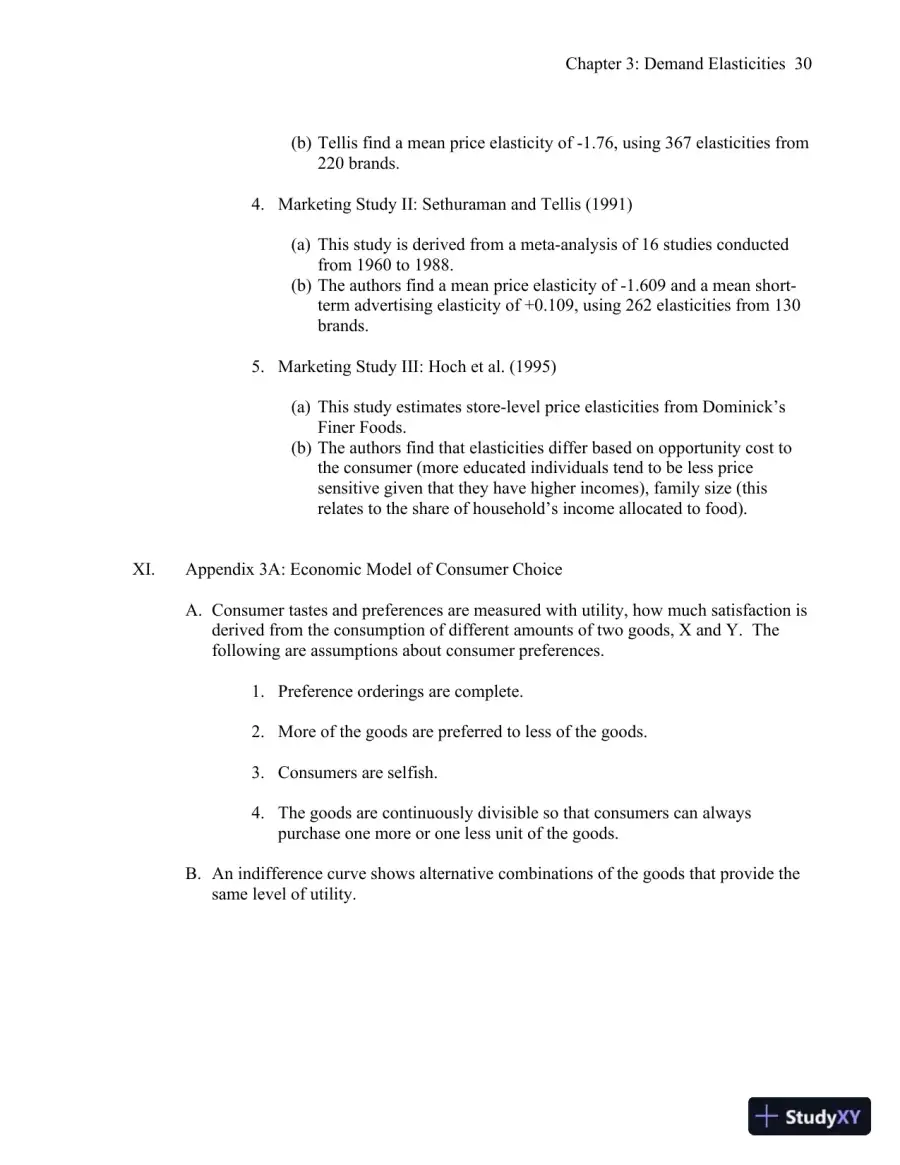 Class Notes for Economics for Managers, 3rd Edition, page 31