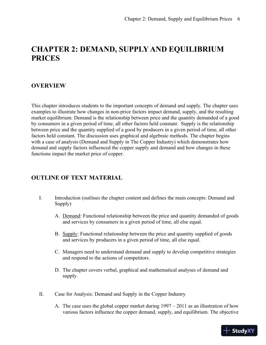 Class Notes for Economics for Managers, 3rd Edition, page 7