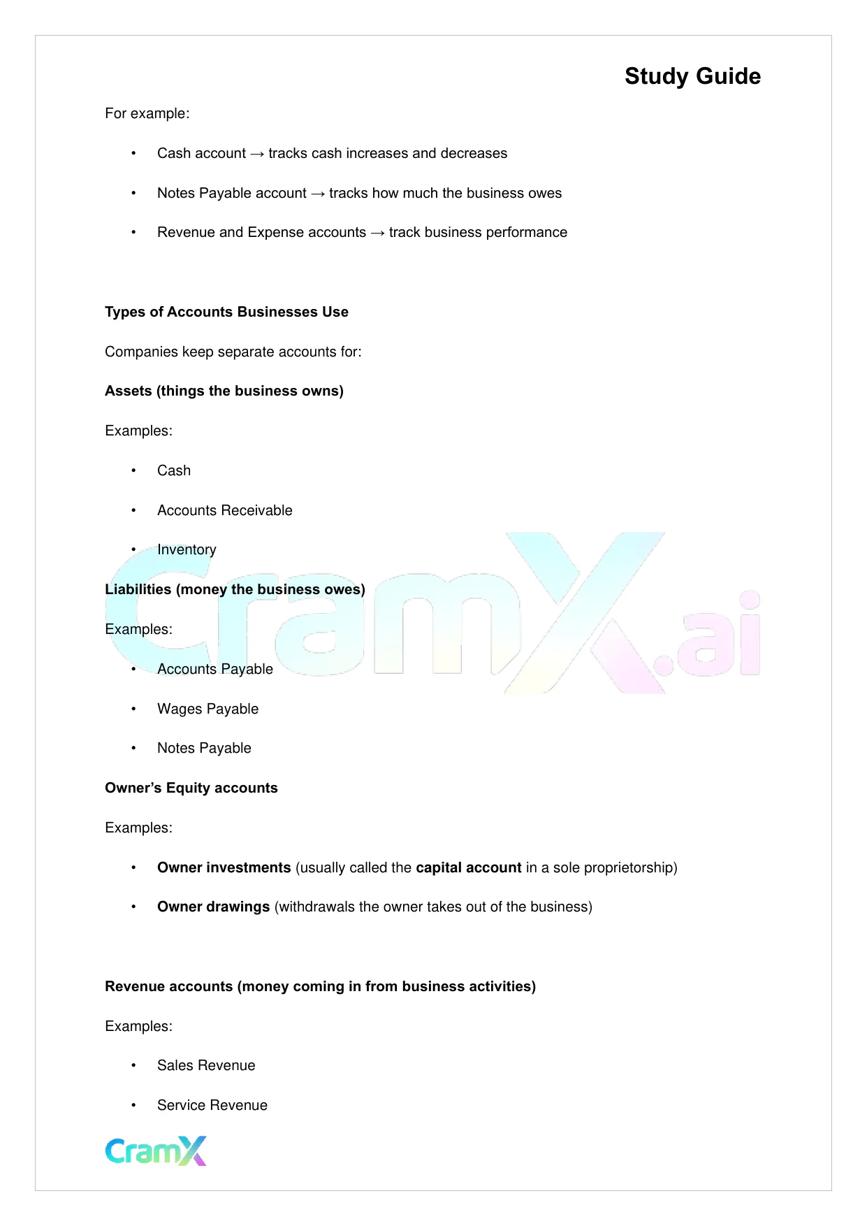 Accounting Principles I – Analyzing and Recording Transactions - Page 4 preview image