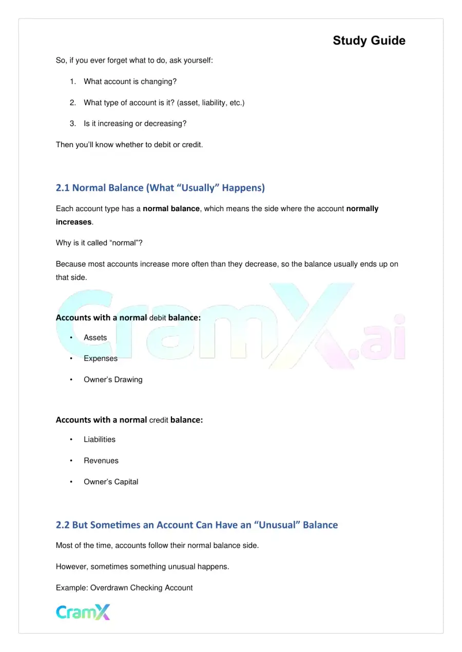 Accounting Principles I – Analyzing and Recording Transactions, page 8