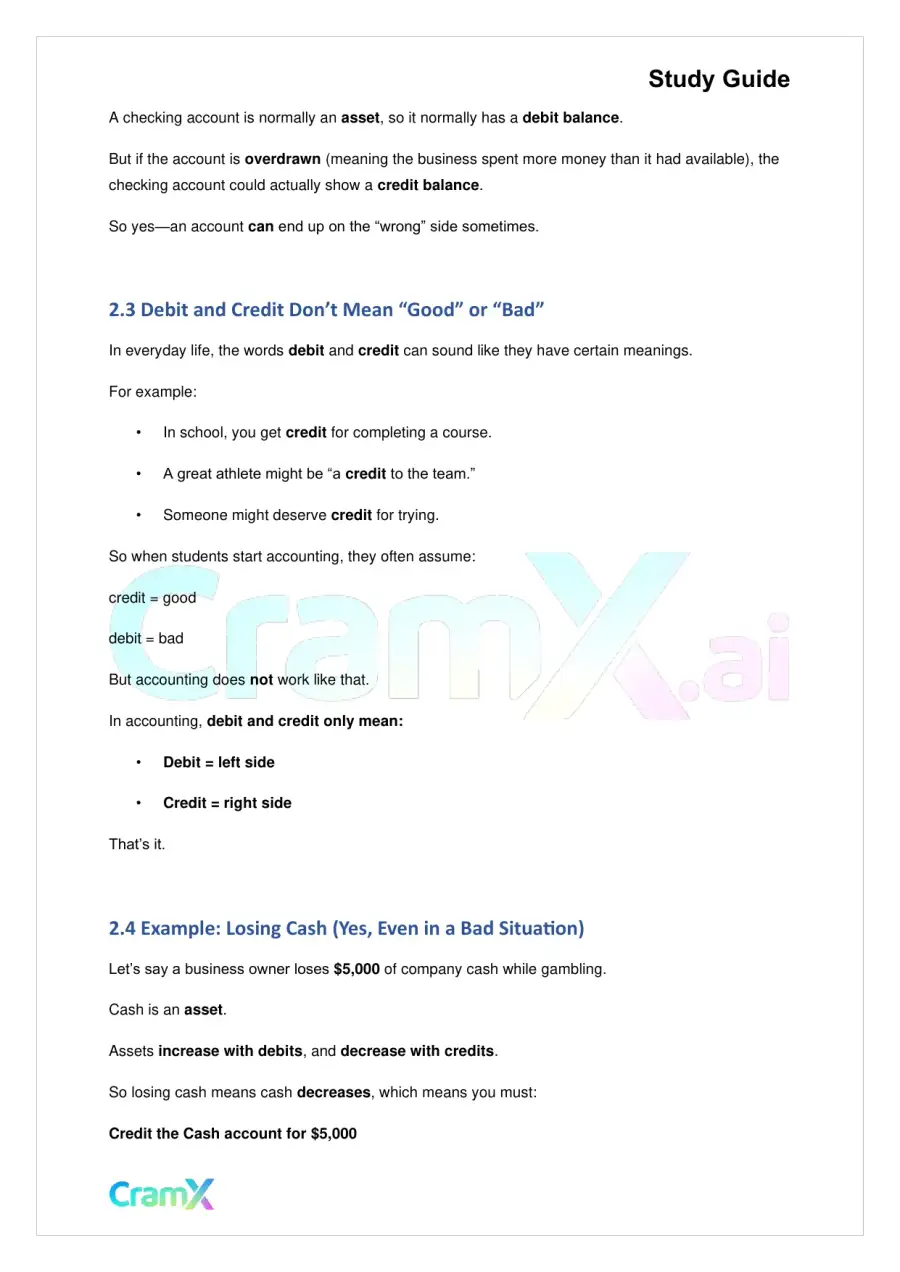 Accounting Principles I – Analyzing and Recording Transactions, page 9