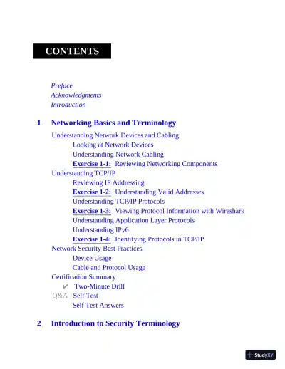 CompTIA Security+ SY0-601 Exam Certification Bundle, 4th Edition (2021) - Page 22 preview image