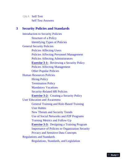 CompTIA Security+ SY0-601 Exam Certification Bundle, 4th Edition (2021) - Page 24 preview image