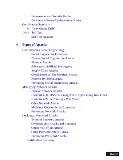 CompTIA Security+ SY0-601 Exam Certification Bundle, 4th Edition (2021) - Page 25 preview image