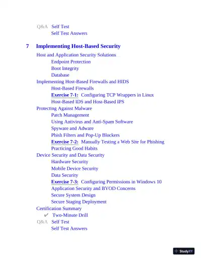 CompTIA Security+ SY0-601 Exam Certification Bundle, 4th Edition (2021) - Page 28 preview image