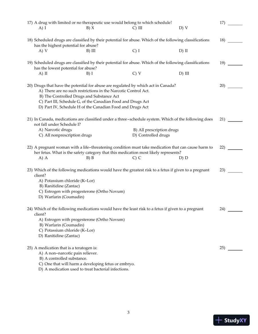 Test Bank For Core Concepts in Pharmacology, 3rd Edition, page 9