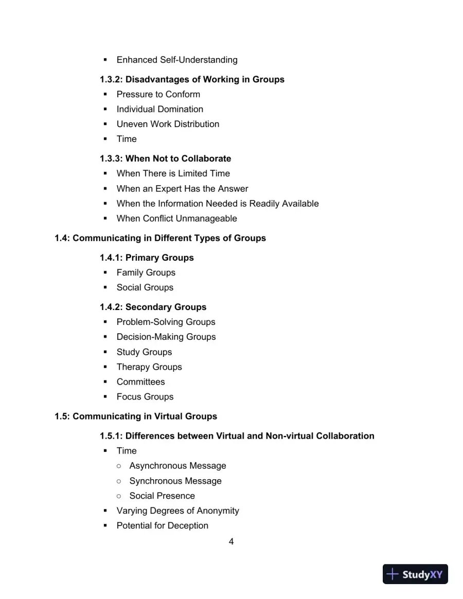 Communicating in Small Groups: Principles and Practices, 12th Edition Test Bank, page 5