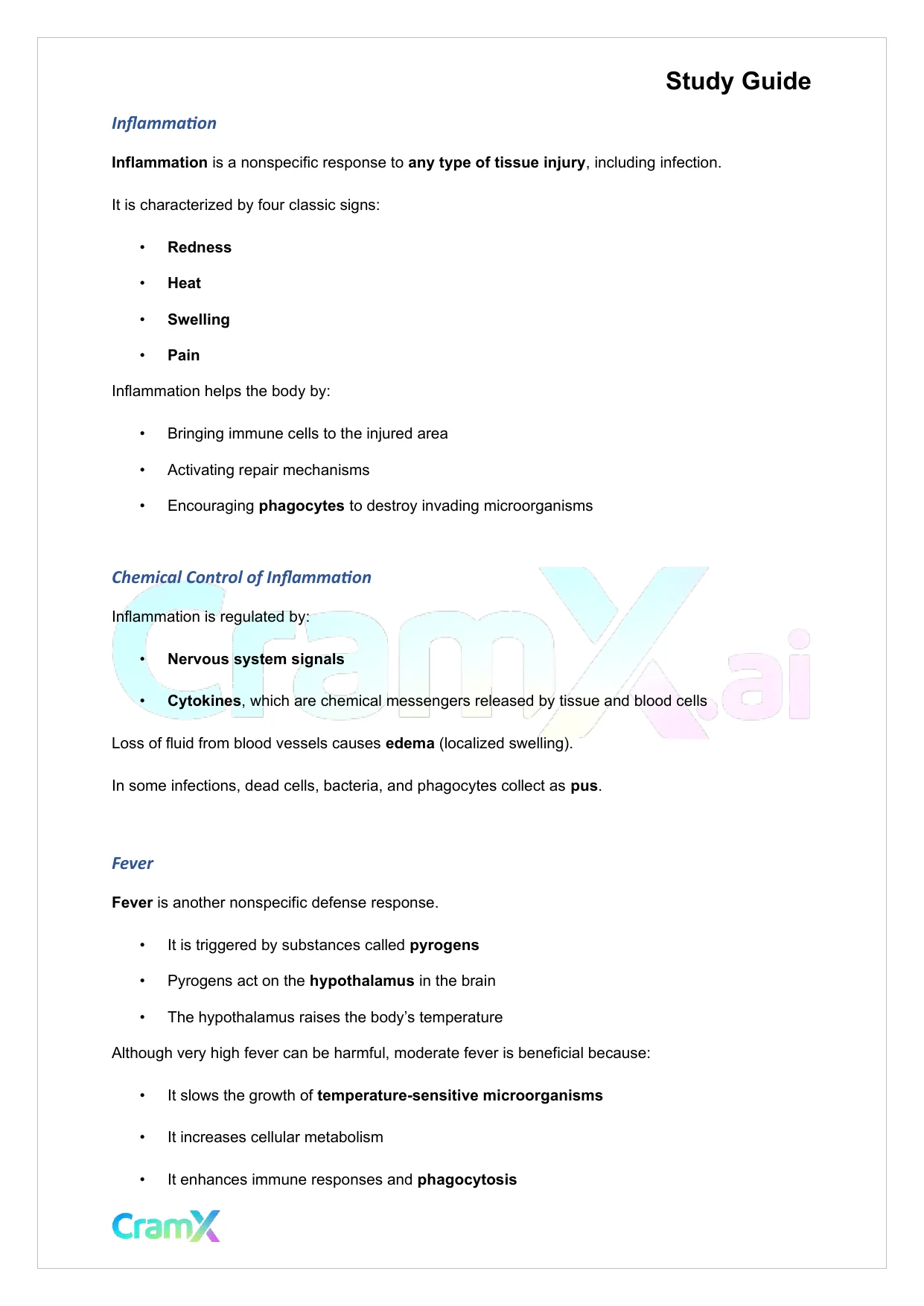 Microbiology - Nonspecific Body Defense - Page 3 preview image