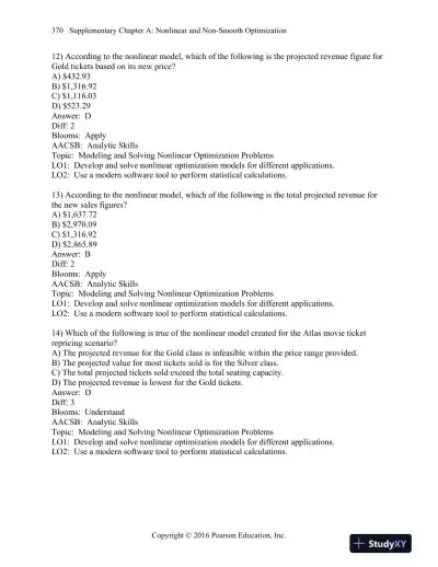 Business Analytics, 2nd Edition Test Bank - Page 7 preview image