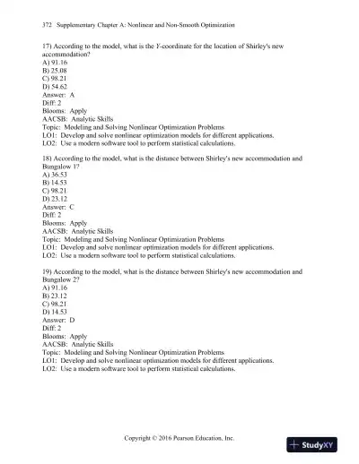 Business Analytics, 2nd Edition Test Bank - Page 9 preview image