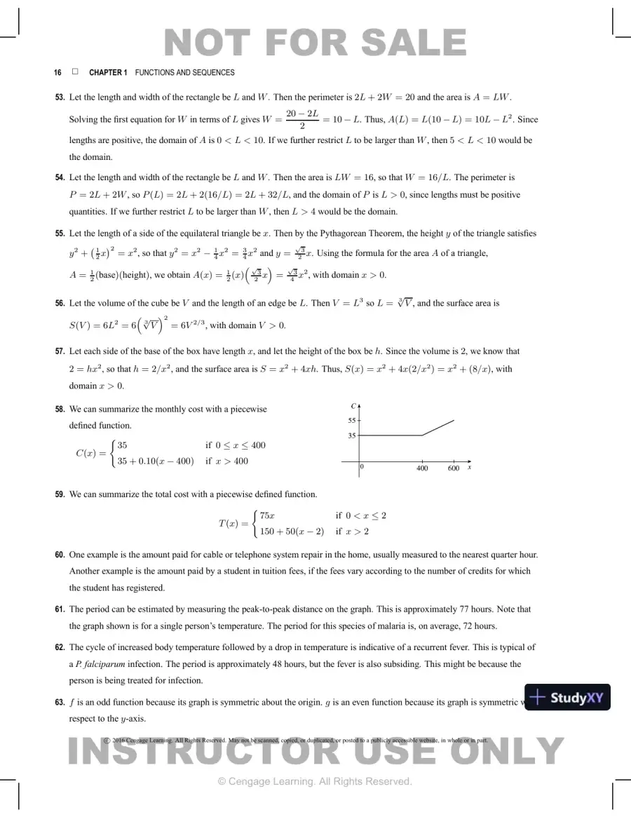 Test Bank for Biocalculus: Calculus for Life Sciences, 1st Edition, page 17