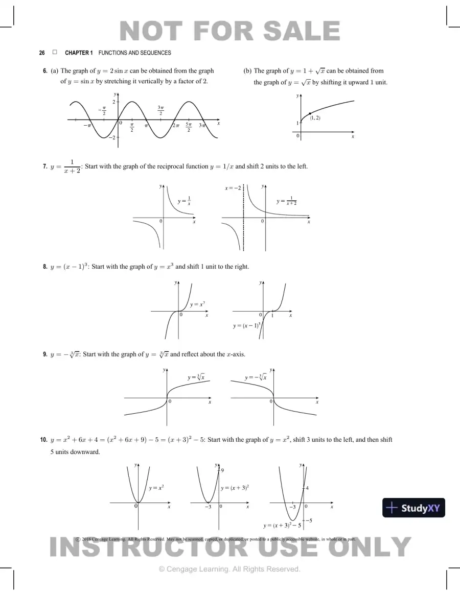 Test Bank for Biocalculus: Calculus for Life Sciences, 1st Edition, page 27