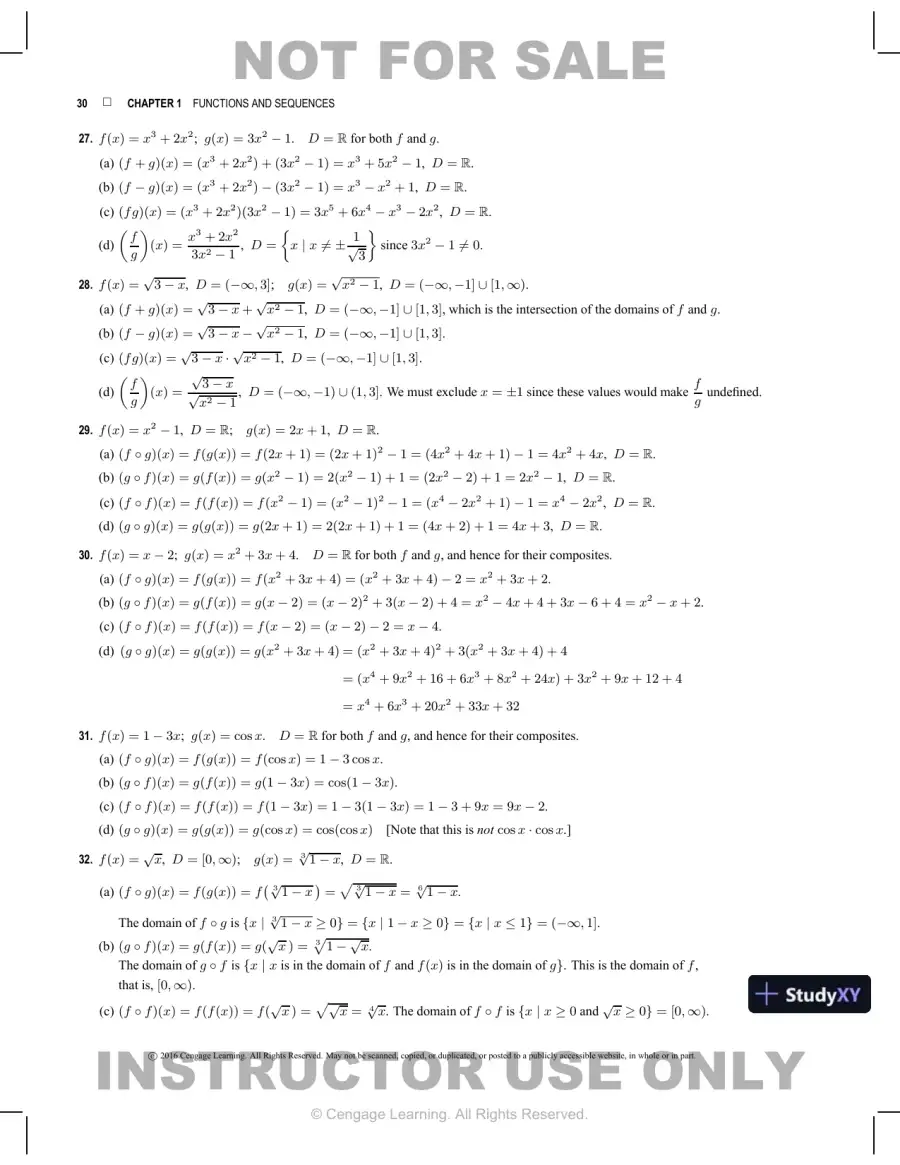 Test Bank for Biocalculus: Calculus for Life Sciences, 1st Edition, page 31