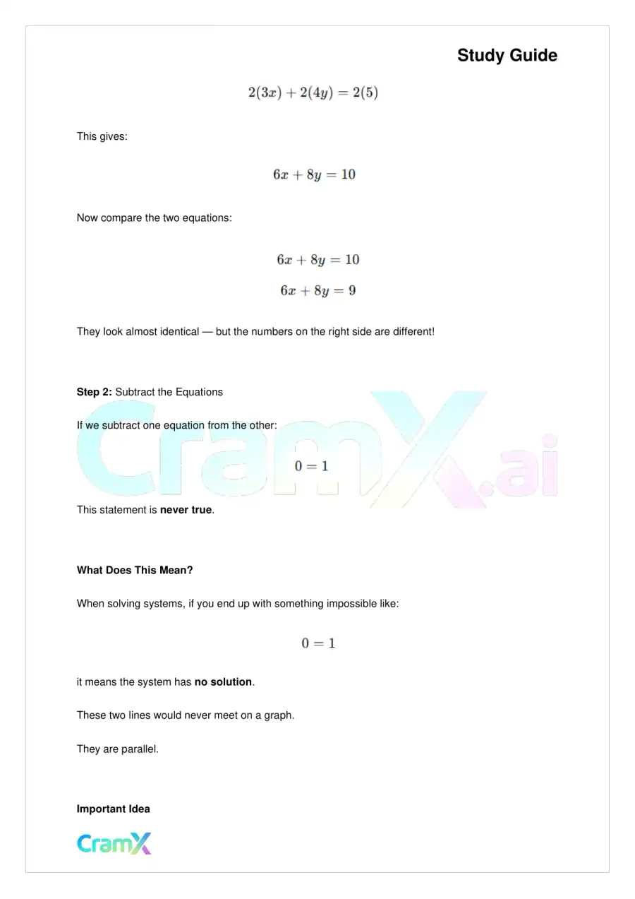 Algebra I – Equations with Two Variables, page 10