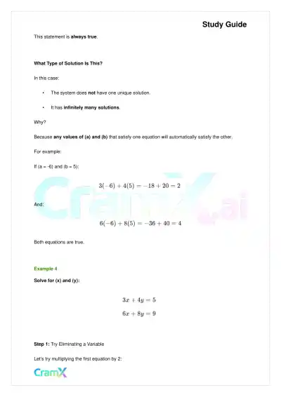 Algebra I – Equations with Two Variables - Page 9 preview image