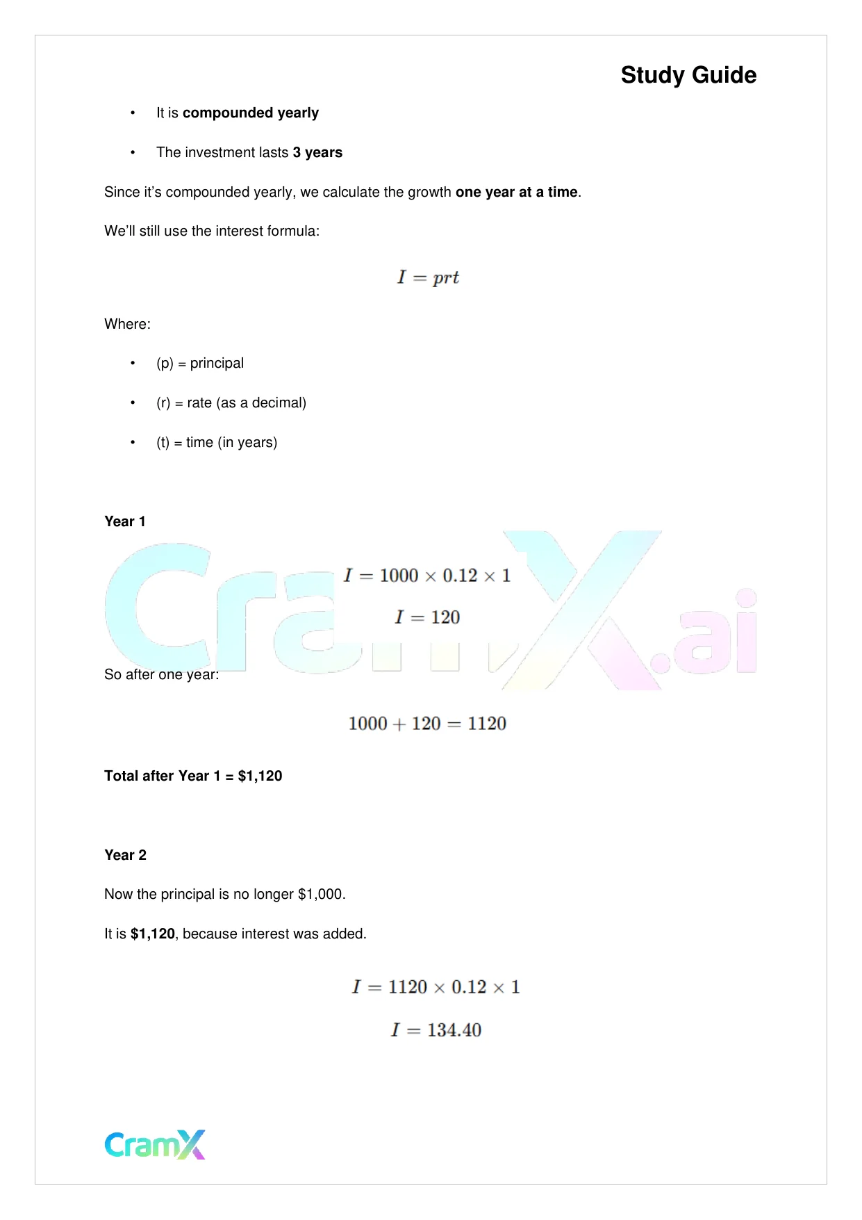 Algebra I – Word Problems - Page 7 preview image