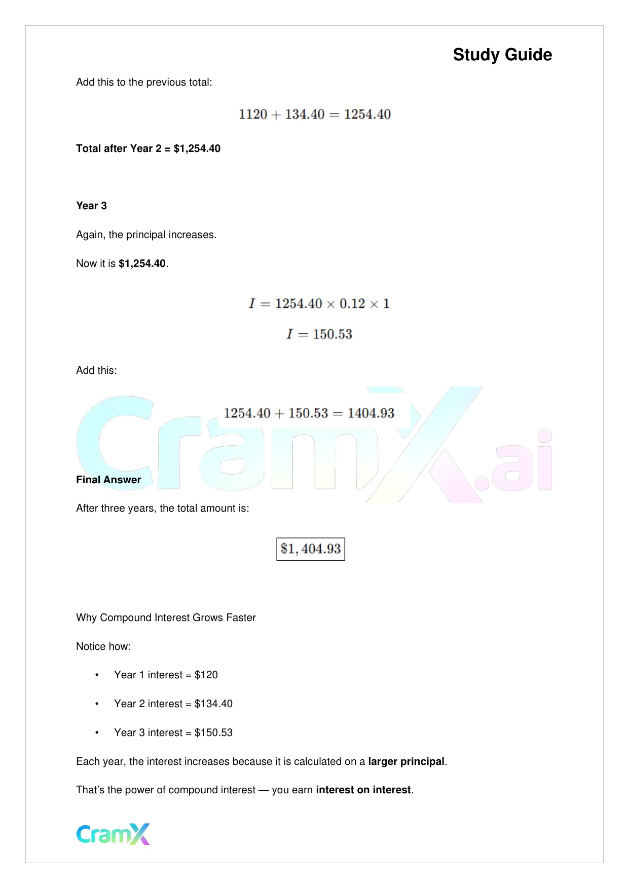 Algebra I – Word Problems - Page 8 preview image