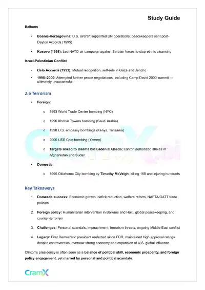 U.S. History II - The United States Since 1980 - Page 5 preview image