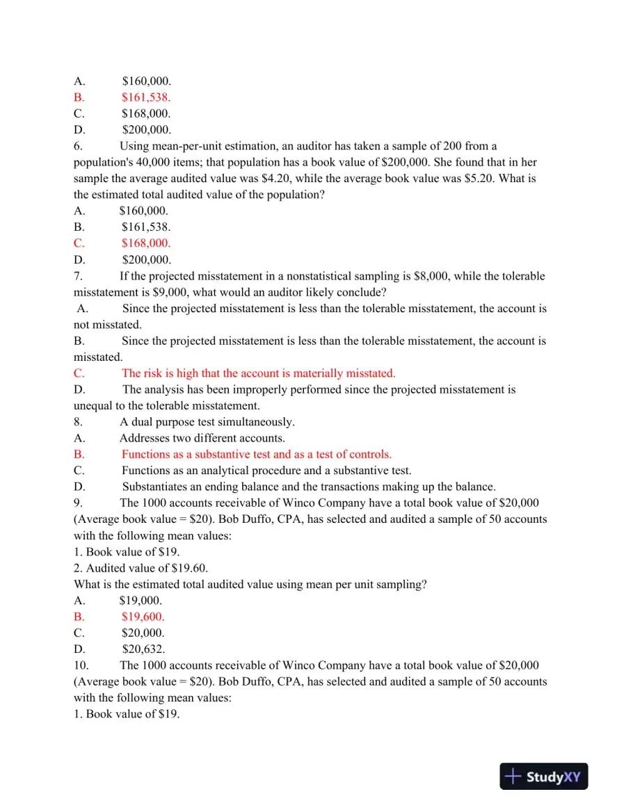 ACC555 Final Exam, page 3