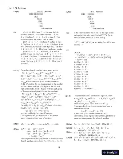 Solution Manual For Fundamentals of Logic Design, 7th Edition - Page 15 preview image