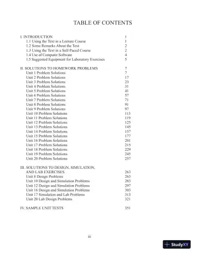 Solution Manual For Fundamentals of Logic Design, 7th Edition - Page 4 preview image