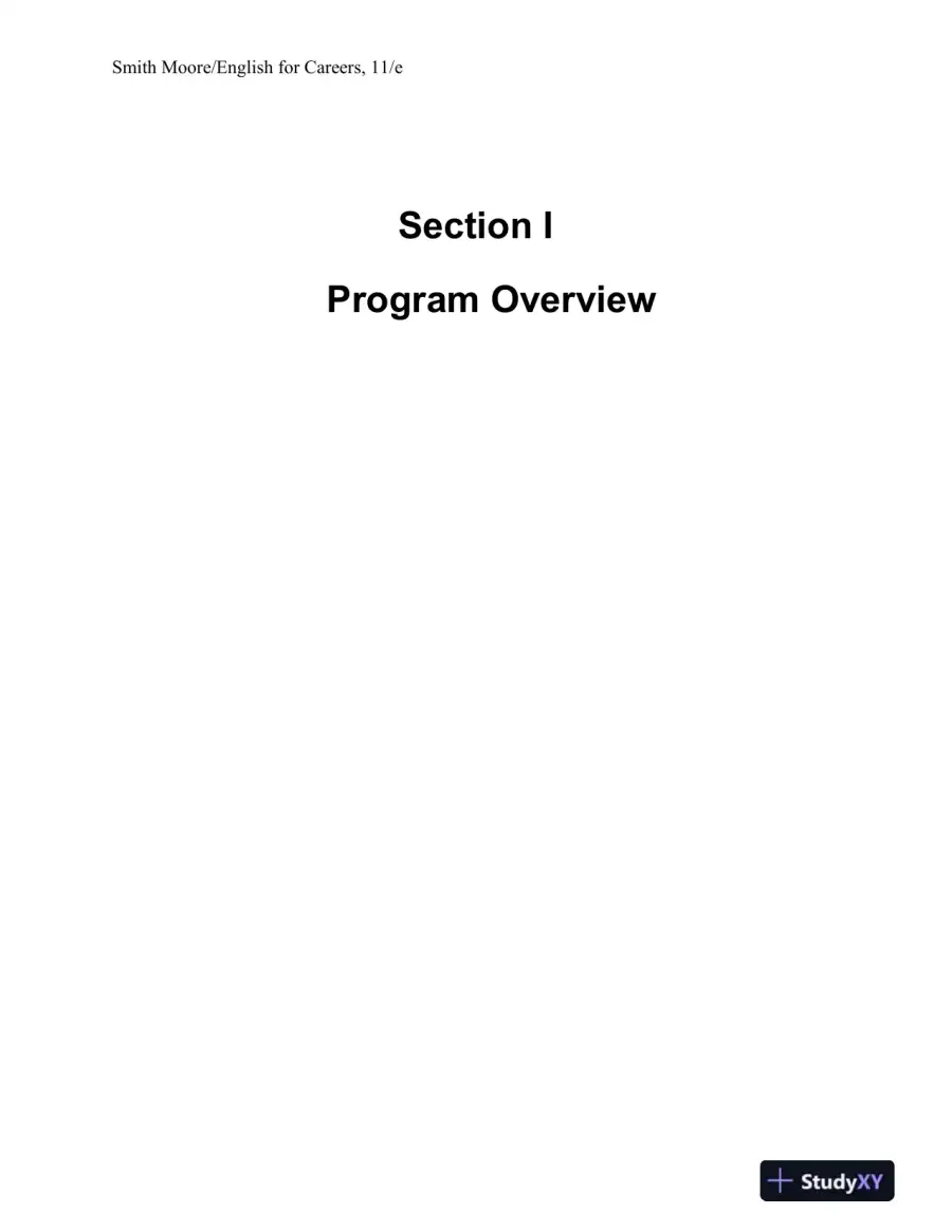 Solution Manual for English for Careers: Business, Professional and Technical, 11th Edition, page 5