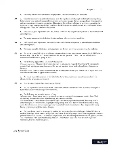 Solution Manual for Introductory Statistics, 9th Edition - Page 8 preview image