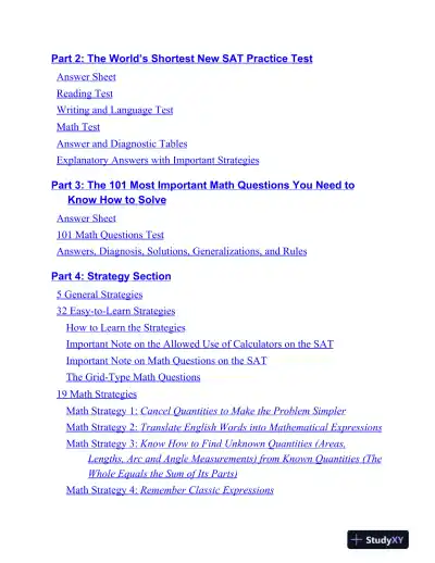 Gruber�s Complete SAT Guide 2019-2020 (2019) - Page 13 preview image
