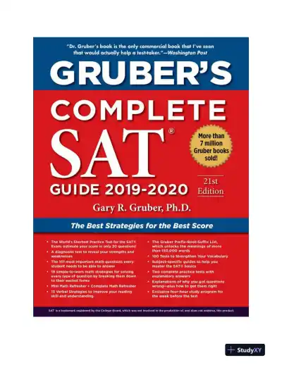 Gruber�s Complete SAT Guide 2019-2020 (2019) - Page 3 preview image