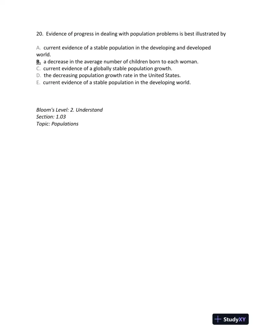 Principles of Environmental Science: Inquiry and Applications, 6th Edition Test Bank, page 14