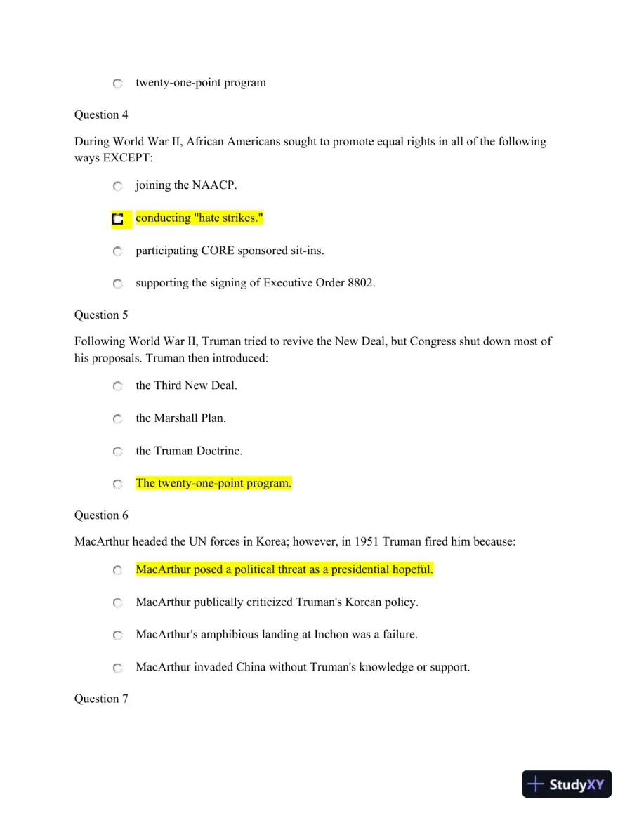 Key Events And Consequences Of World War II And The Korean War: A Historical Analysis, page 3