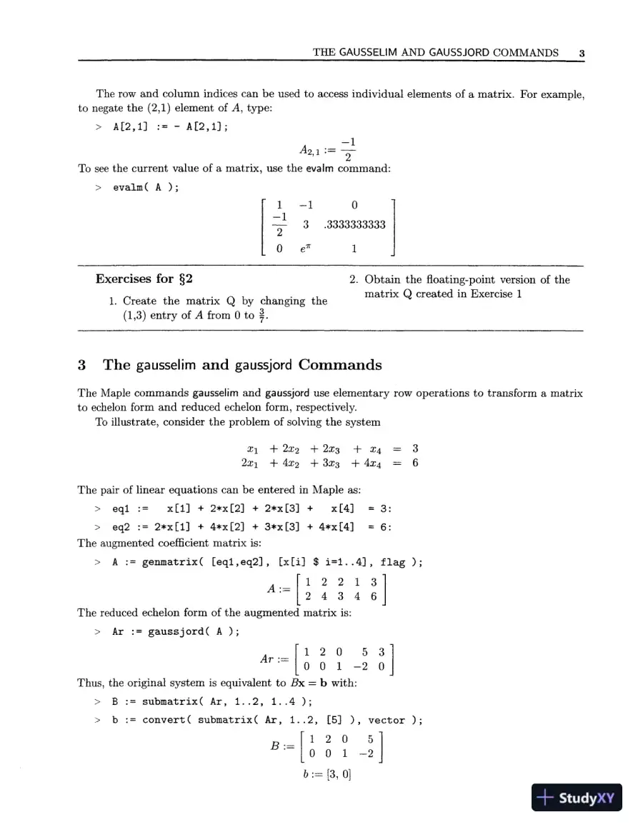 Solution Manual For Introduction To Linear Algebra, 5th Edition, page 5