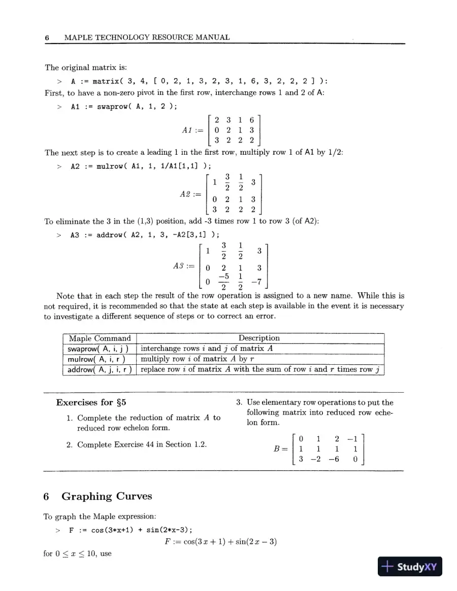 Solution Manual For Introduction To Linear Algebra, 5th Edition, page 8
