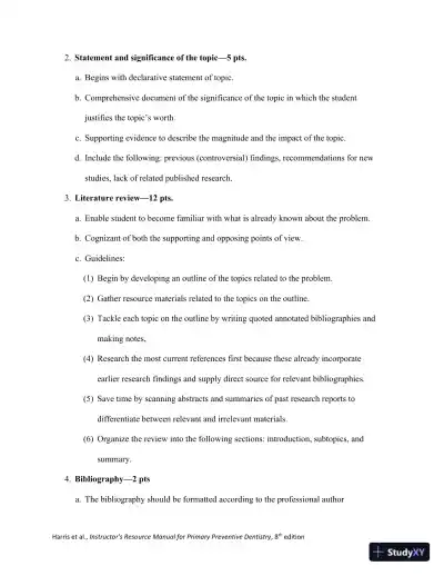 Class Notes for Primary Preventive Dentistry, 8th Edition - Page 5 preview image