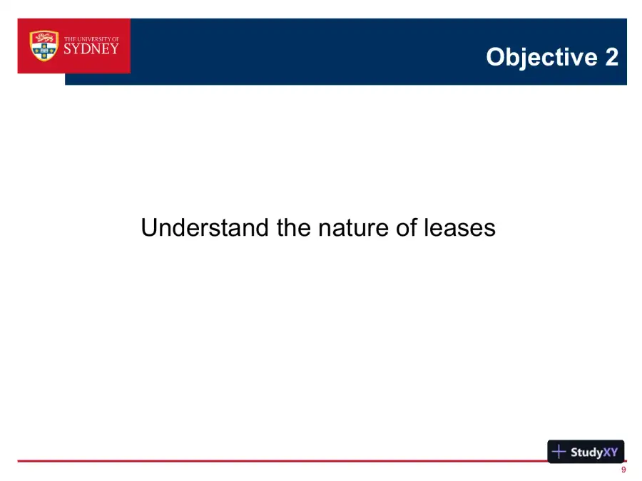 Accounting For Leases - ACCT2011 Financial Accounting, page 10