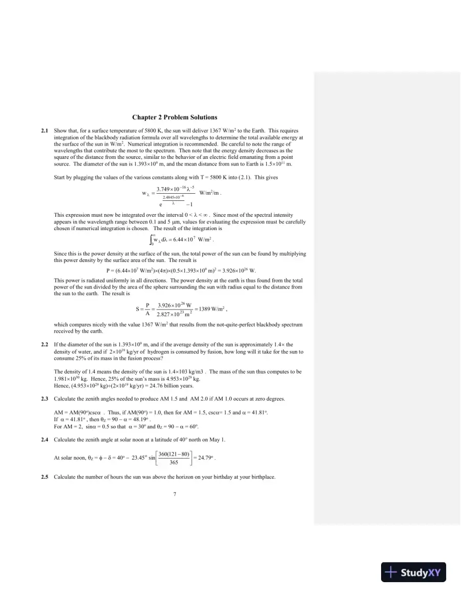 Solution Manual for Photovoltaic Systems Engineering, 4th Edition, page 8