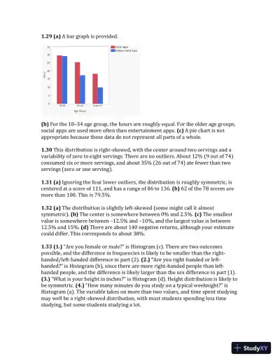 Solution Manual For The Basic Practice of Statistics, 8th Edition - Page 11 preview image