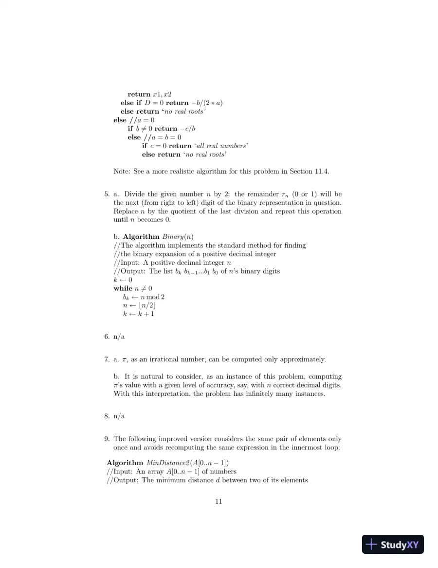 Solution Manual For Introduction To The Design And Analysis Of Algorithms, 3rd Edition, page 12