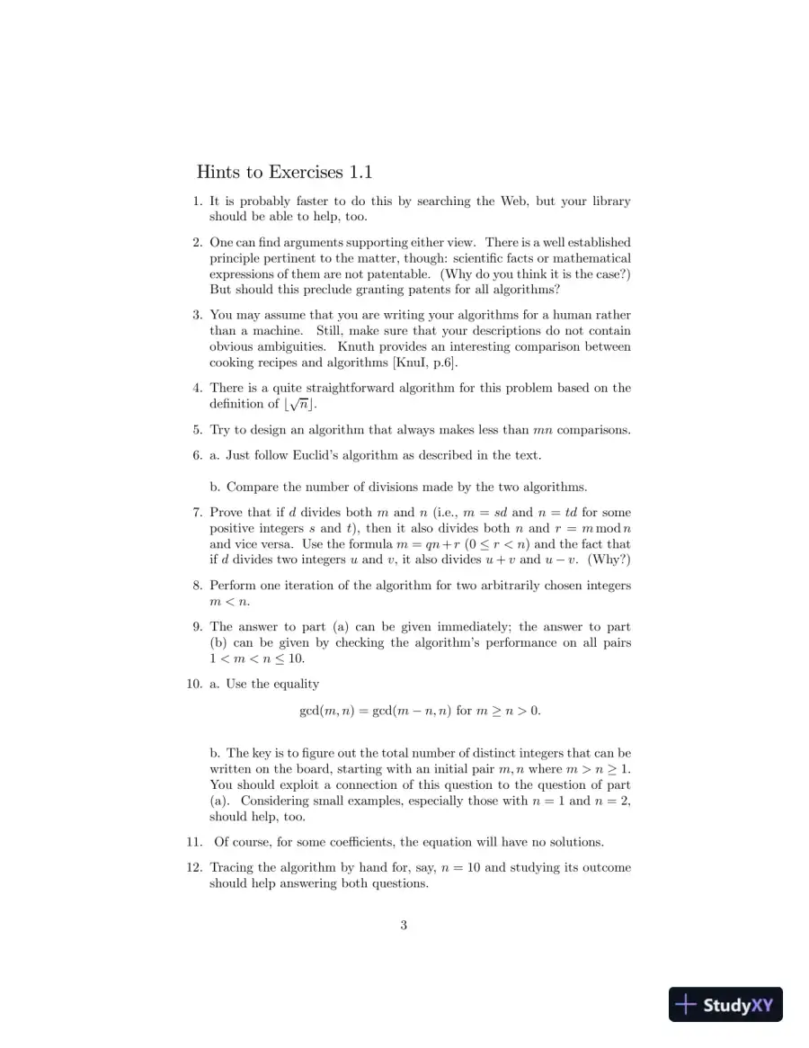 Solution Manual For Introduction To The Design And Analysis Of Algorithms, 3rd Edition, page 4