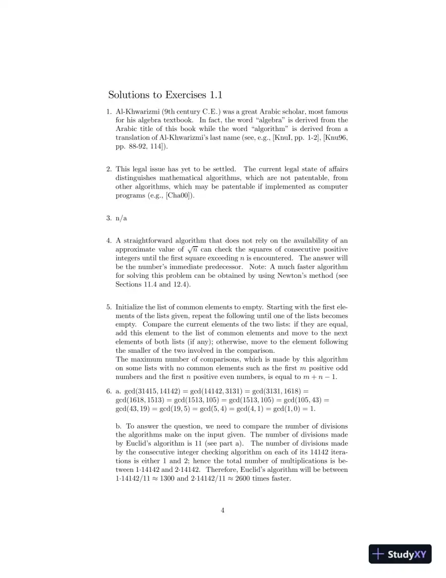 Solution Manual For Introduction To The Design And Analysis Of Algorithms, 3rd Edition, page 5