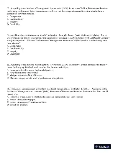 Test Bank For Principles Of Cost Accounting, 16th Edition - Page 16 preview image
