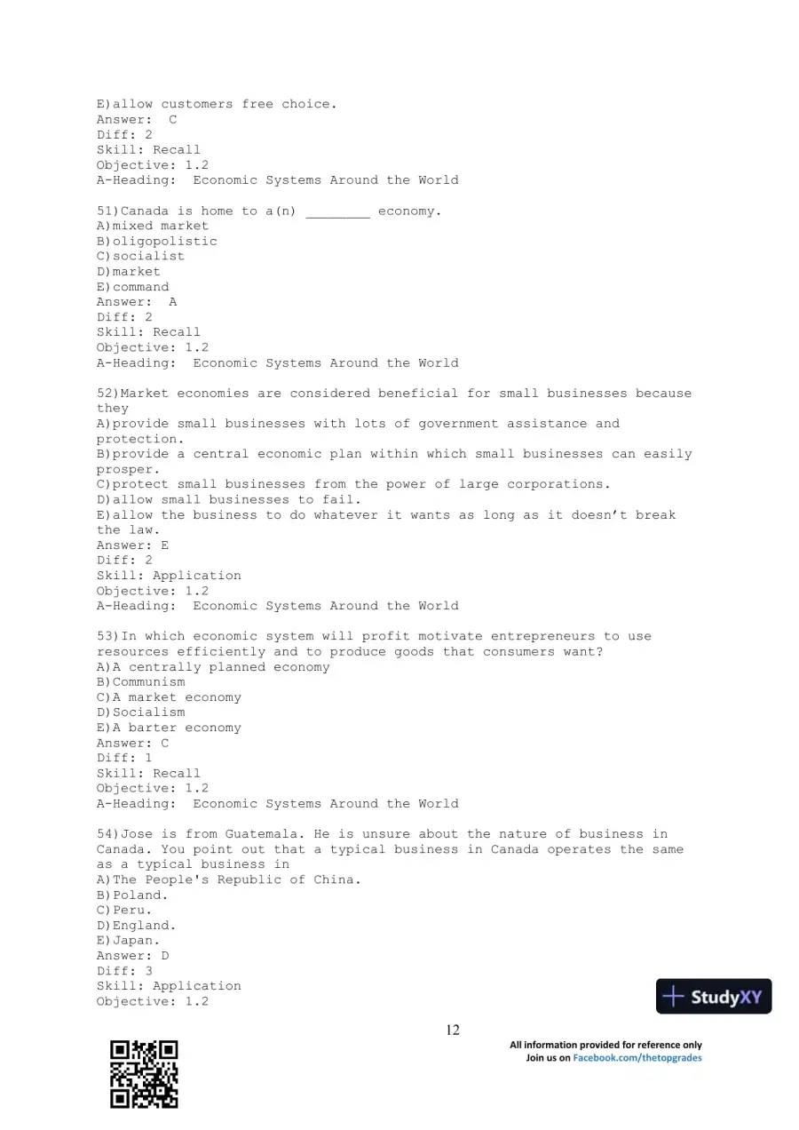 Business Essentials 12th Edition Test Bank, page 13