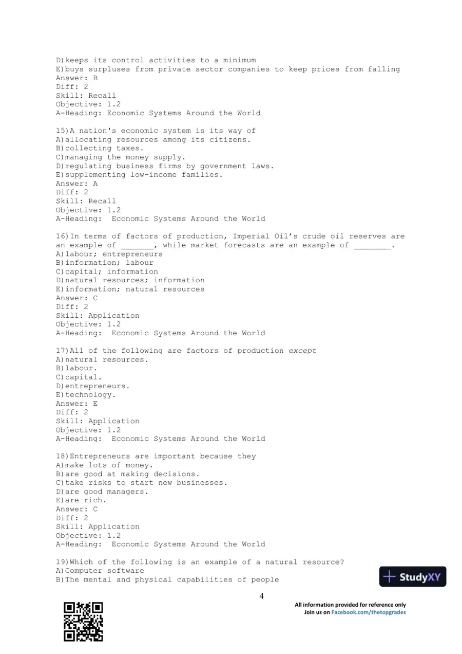 Business Essentials 12th Edition Test Bank, page 5